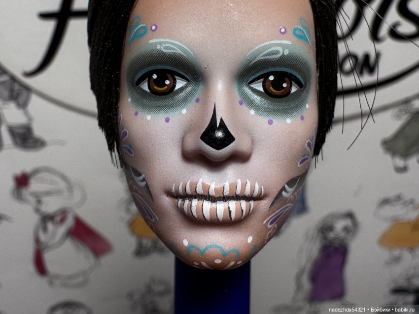 Голова Кена Диа Де Муэртос. 2024 год (фото 2)