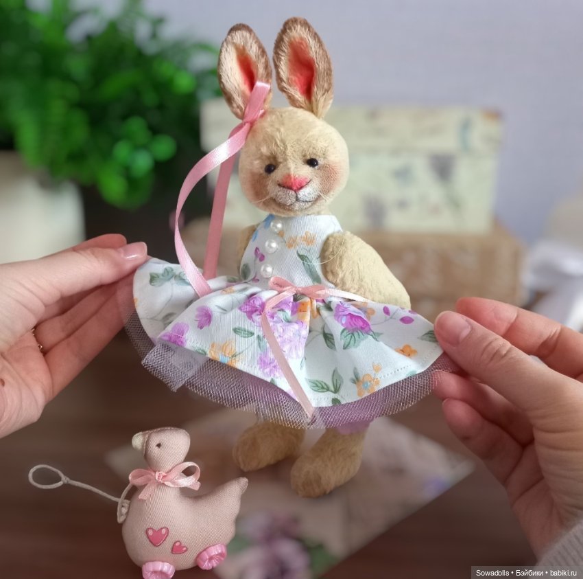 Зайка Тедди — Авторские игрушки (фото 3)