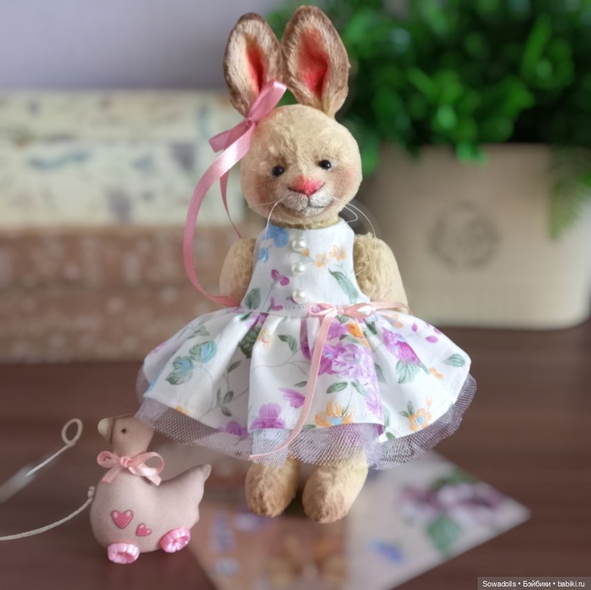 Зайка Тедди — Авторские игрушки (фото 2)