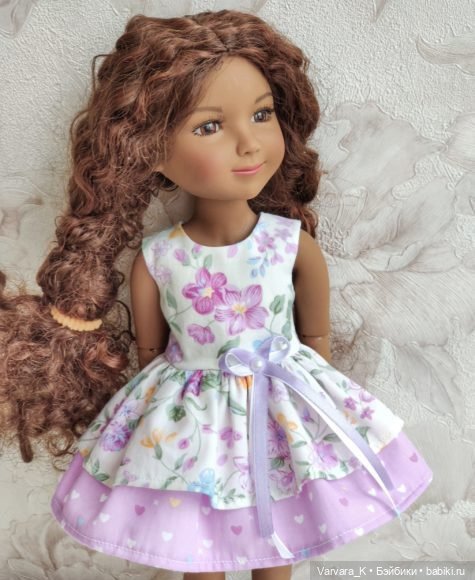 Комплект платье и туфельки для кукол Ruby Red, 37 см (фото 5)