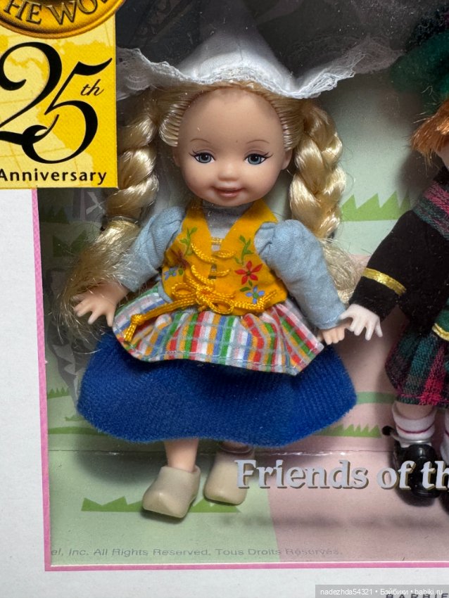 Барби Келли "Куклы мира" Голландия. 2004 год. Разделила сет (фото 2)