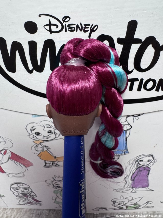 Голова Барби коллекция Фантазия Бирюза (фото 8)