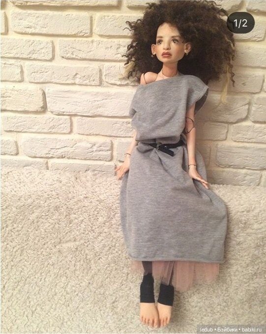 Авторская шарнирная кукла (фото 3)