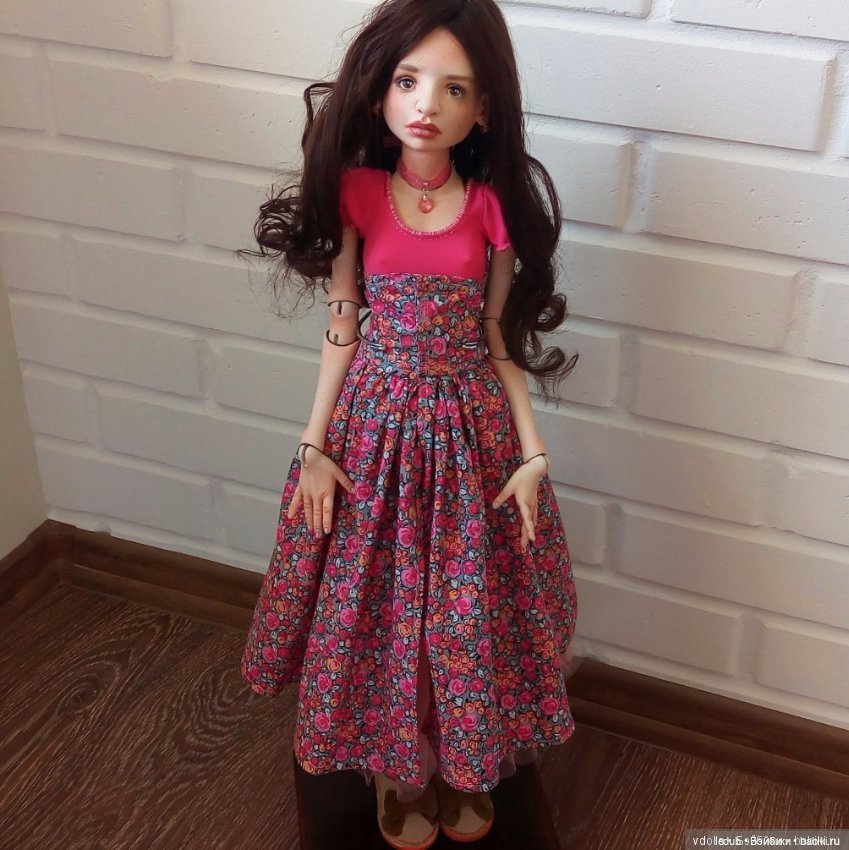 Авторская шарнирная кукла