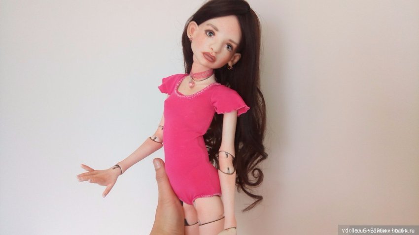 Авторская шарнирная кукла (фото 2)