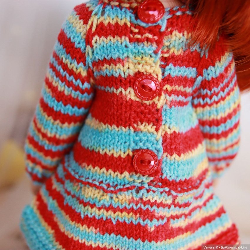 Комплект для Paola Reina 32 см, платье и сапожки, № 10