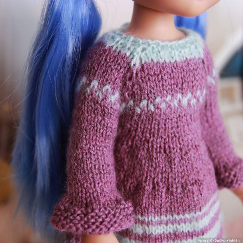 Комплект для Paola Reina 32 см, платье и сапожки, № 9 (фото 4)