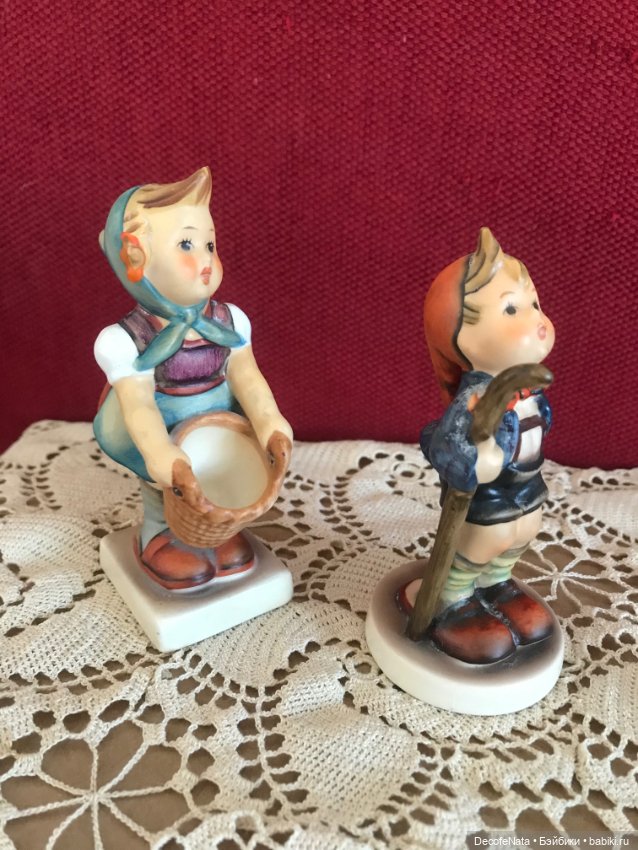 Девочка и мальчик Goebel — Статуэтки (фото 7)