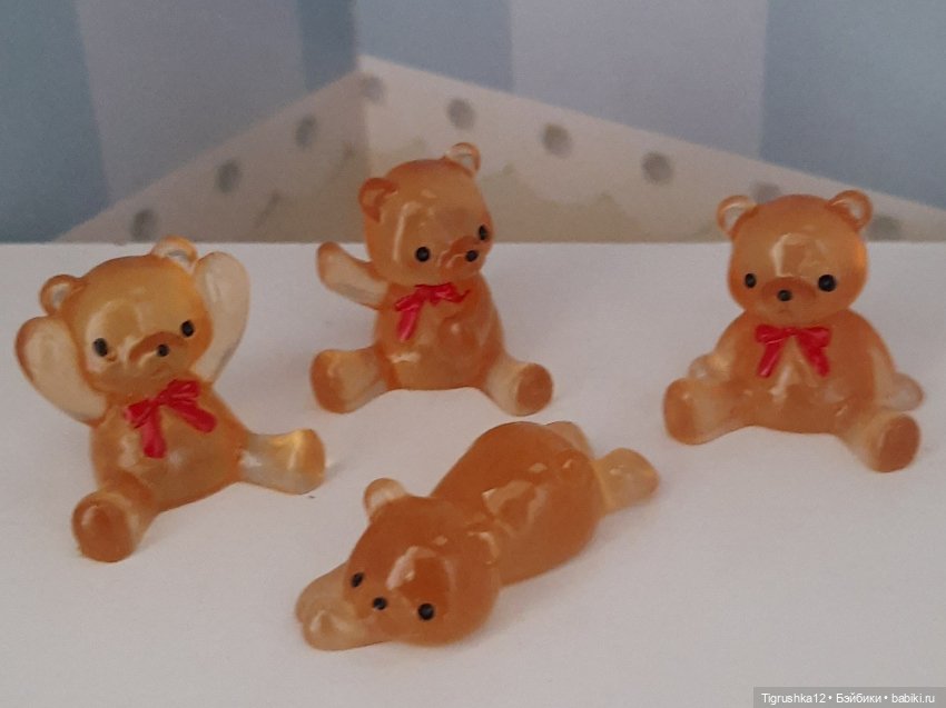 Мишки лотом светятся — Миниатюра для кукол (фото 2)