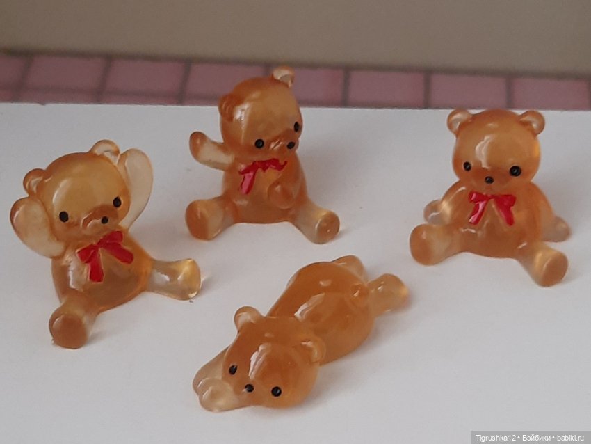 Мишки лотом светятся — Миниатюра для кукол