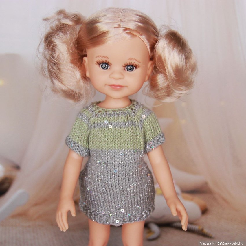 Комплект для Paola Reina 32 см, платье и сапожки, № 11 (фото 2)