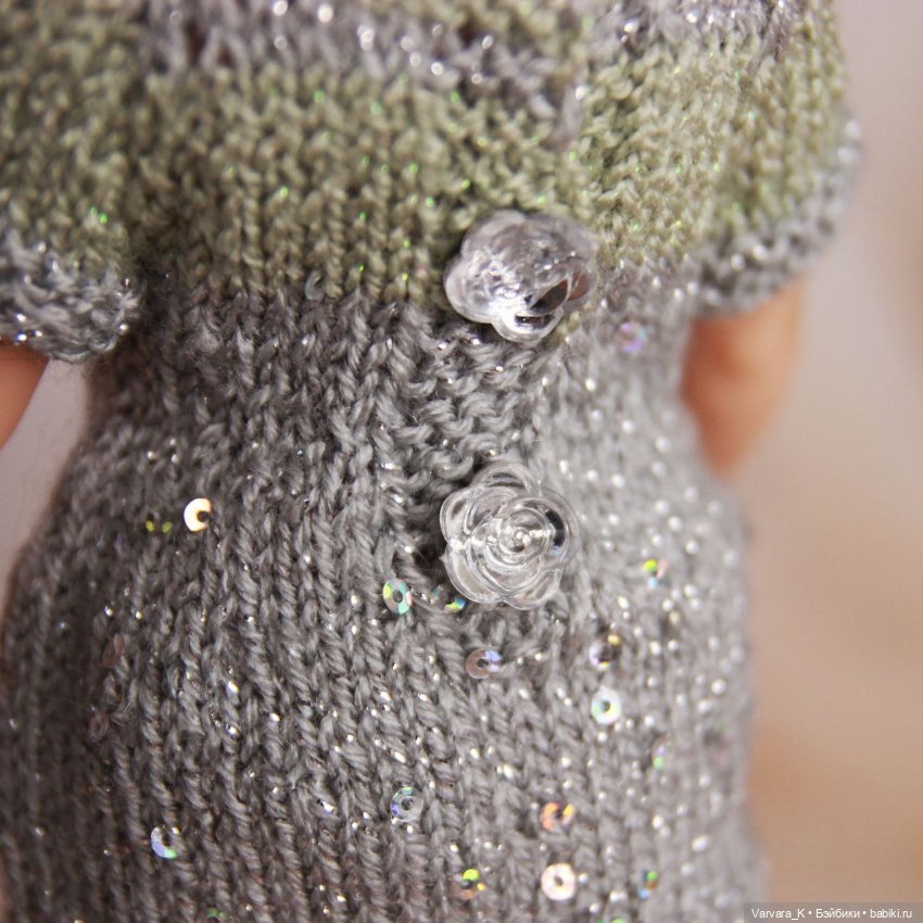 Комплект для Paola Reina 32 см, платье и сапожки, № 11 (фото 6)