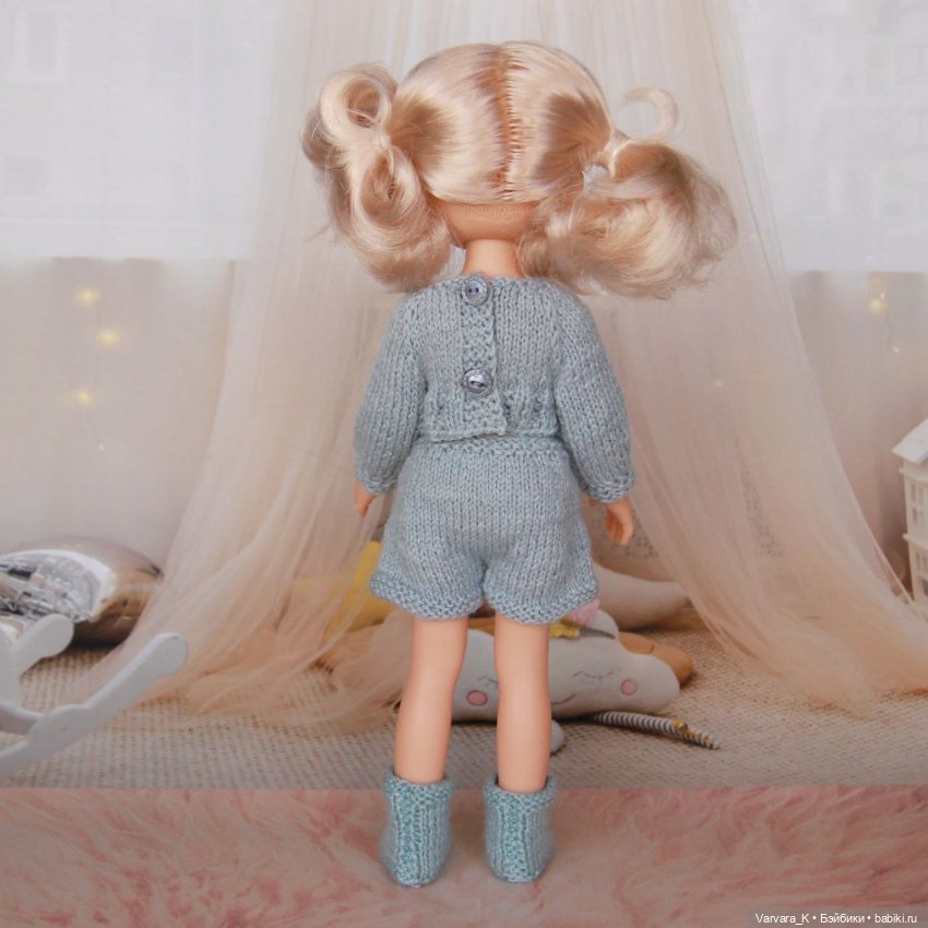 Комплект для Paola Reina 32 см, платье и сапожки, № 12 (фото 4)