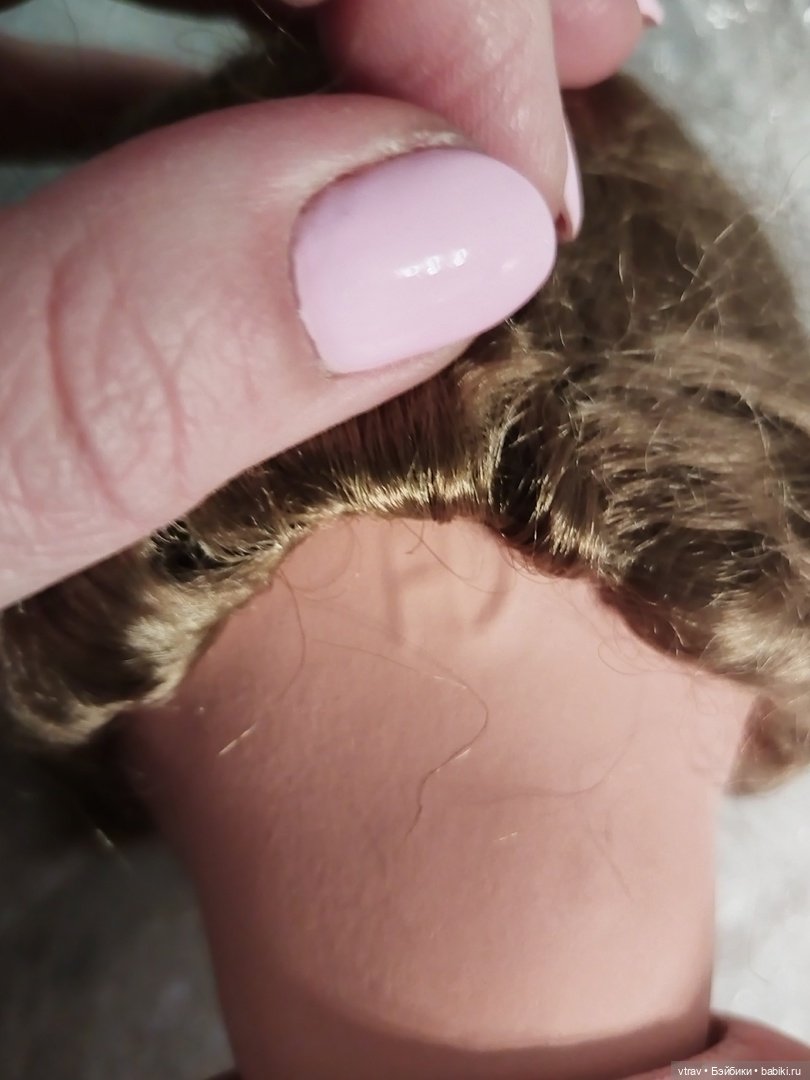 Антикварная кукла из папье-маше в родной коробке (фото 5)