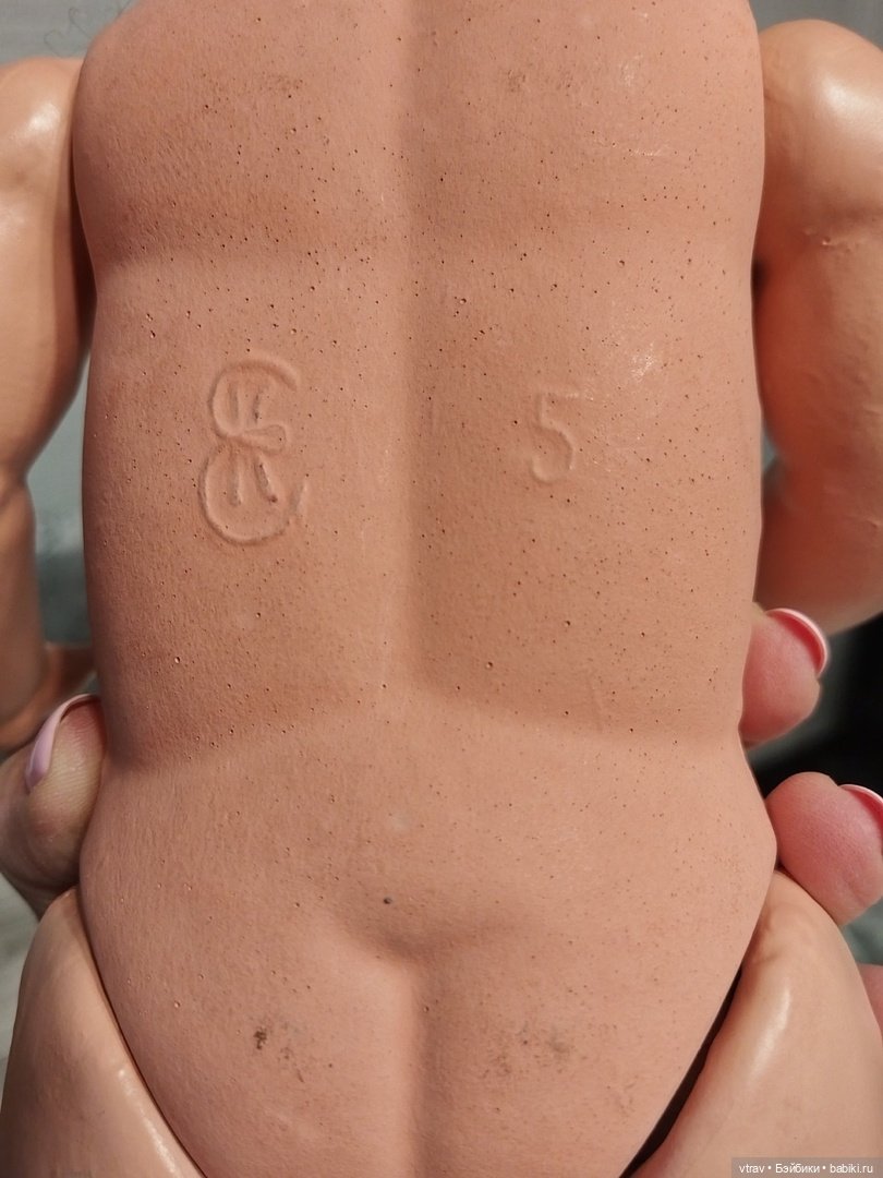 Антикварная кукла из папье-маше в родной коробке (фото 4)