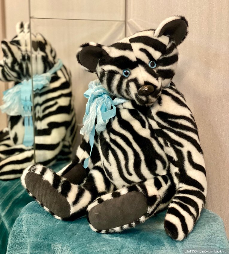 Тедди мишка Мирон — Авторские игрушки (фото 8)