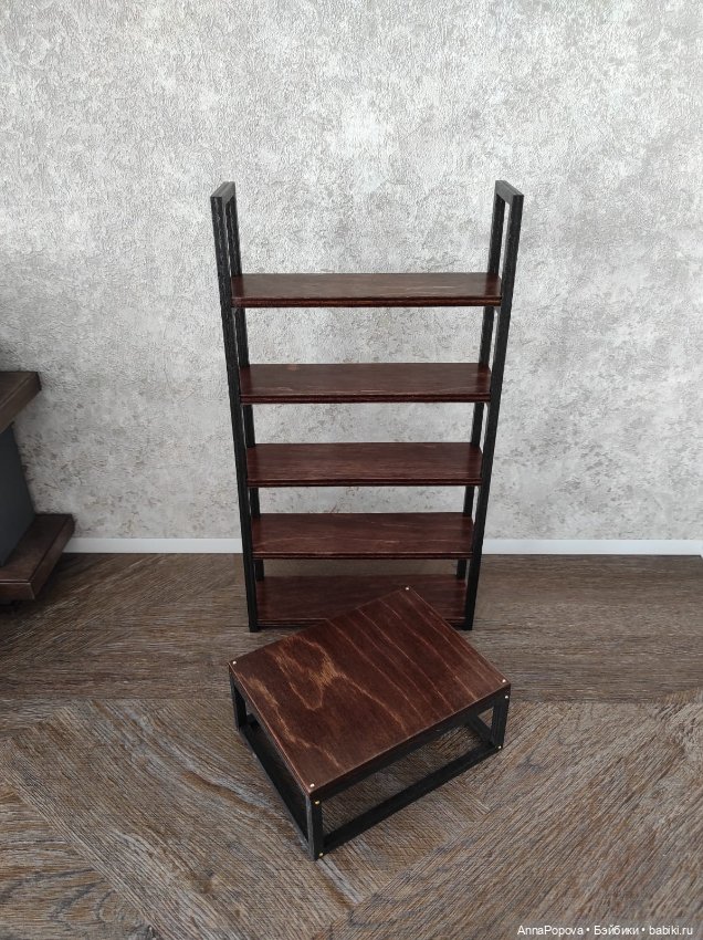 Стеллаж и столик в стиле лофт (фото 5)