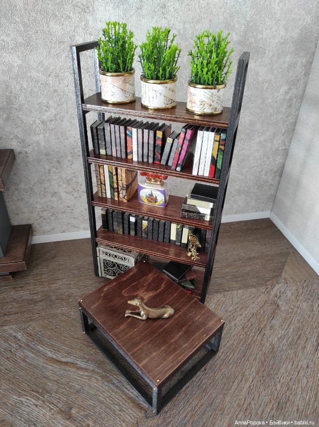 Стеллаж и столик в стиле лофт (фото 2)