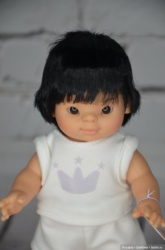 Паолитас, кукла пупс Дора в пижамке от Паола Рейна на прямых ножках