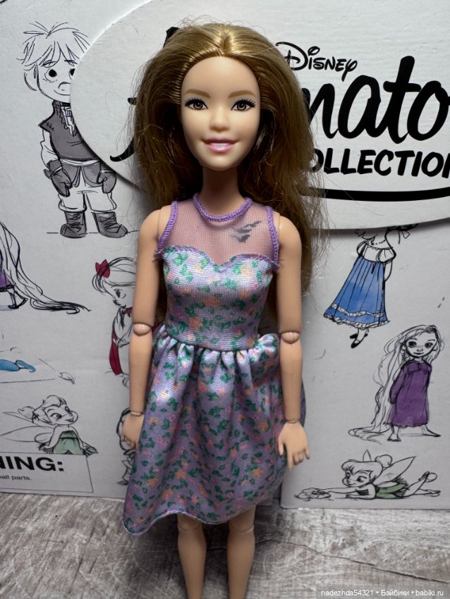 Барби Фашионистас 53 на теле Дивергент Трис (фото 2)
