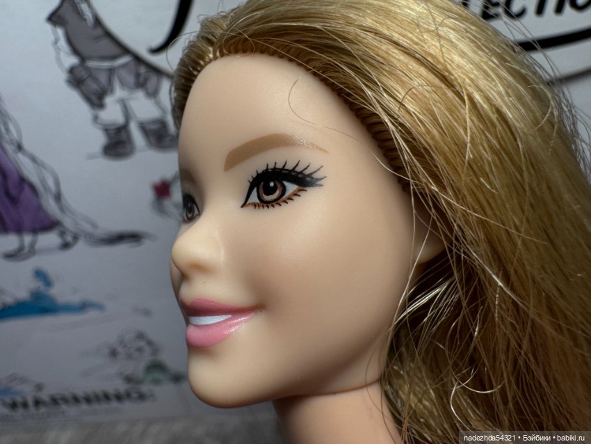 Барби Фашионистас 53 на теле Дивергент Трис (фото 7)