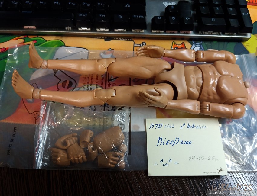 Продам экшн тело — Части шарнирных кукол (не BJD) (фото 3)