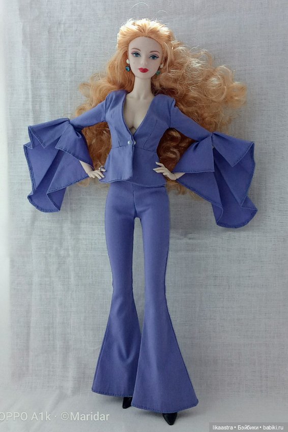 Брючный костюм на кукол Интегрити, Барби, Момоко