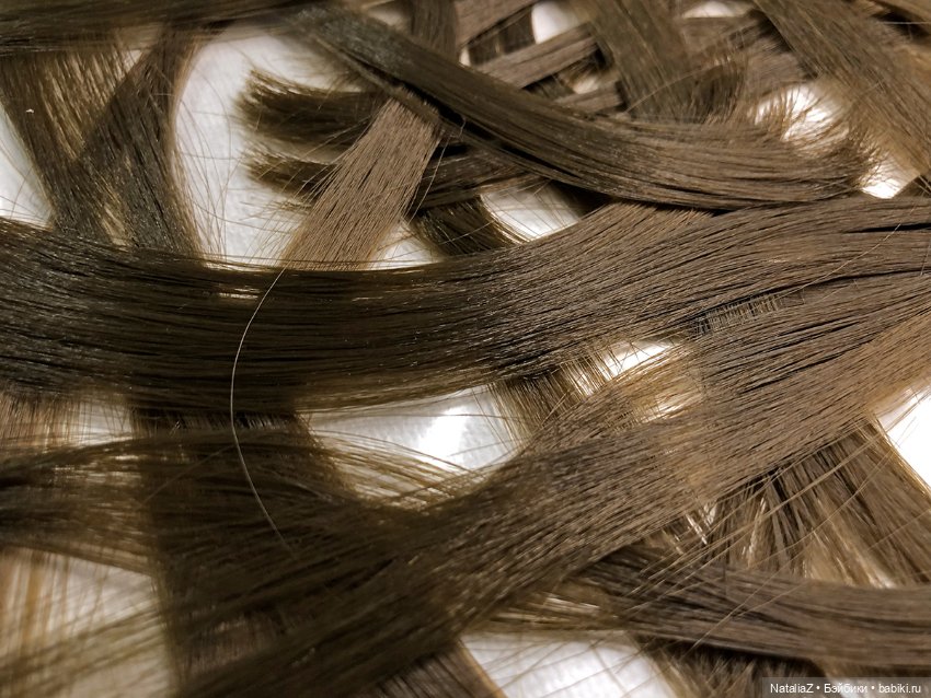 Родные волосы Готц Gotz #3 (от новой куклы, шатен) (фото 3)