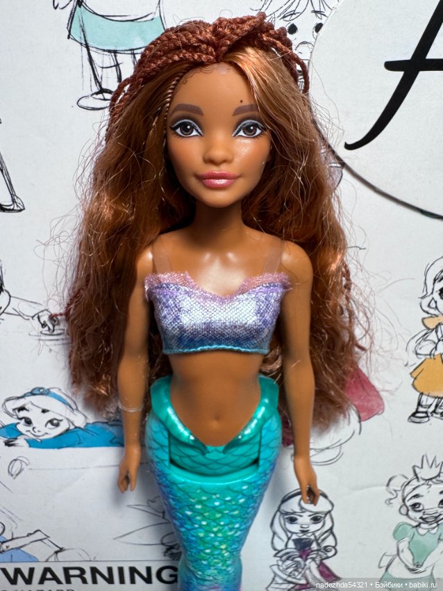 Русалка Ариэль, разделила набор (4) (фото 2)