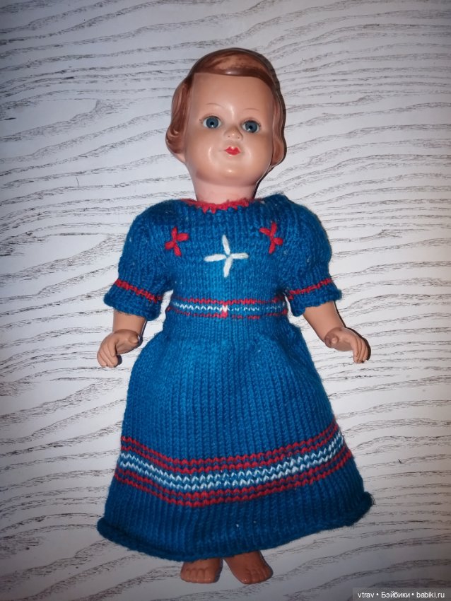 Редкая немецкая кукла, целлулоид (фото 2)