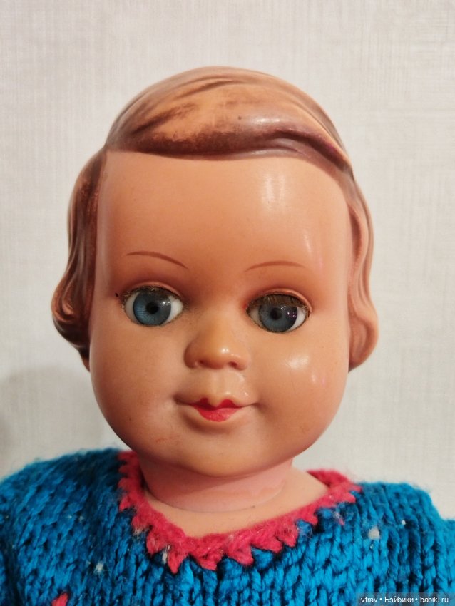 Редкая немецкая кукла, целлулоид (фото 6)