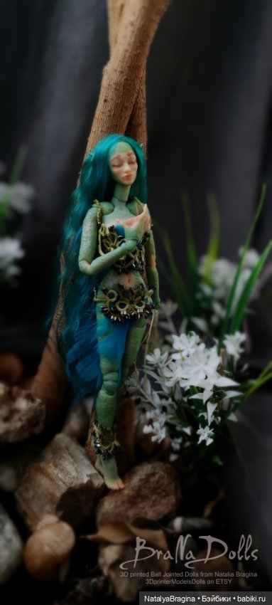 Русалочка Тиа — Авторские куклы (фото 3)