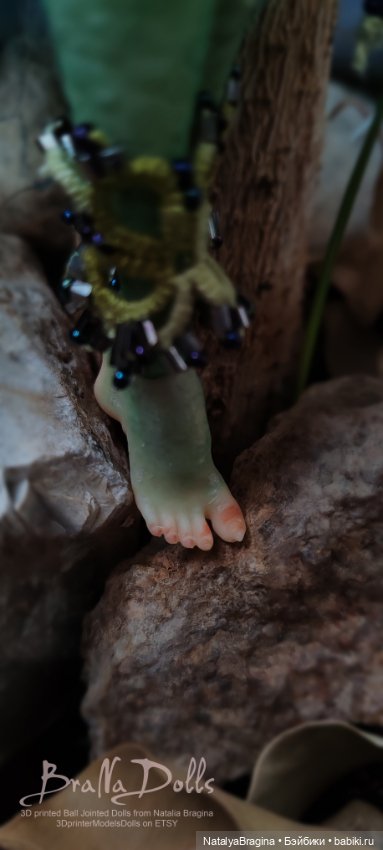 Русалочка Тиа — Авторские куклы (фото 4)