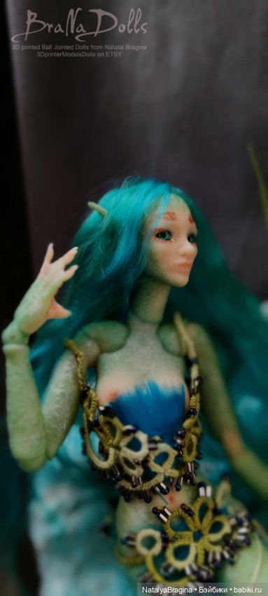 Русалочка Тиа — Авторские куклы