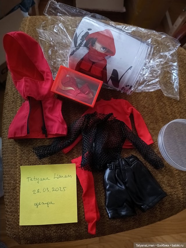 Костюмы Ниндзя Frank — Одежда для BJD (фото 6)