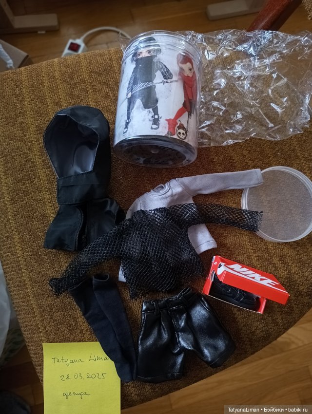 Костюмы Ниндзя Frank — Одежда для BJD (фото 5)