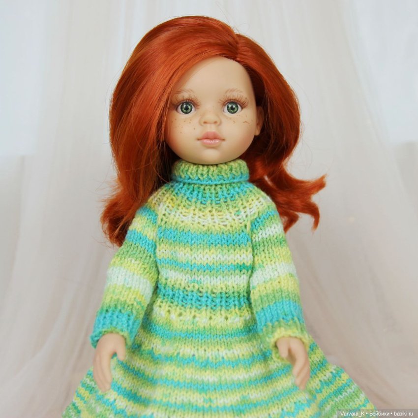 Комплект для Paola Reina 32 см, платье и сапожки, № 18 (фото 3)