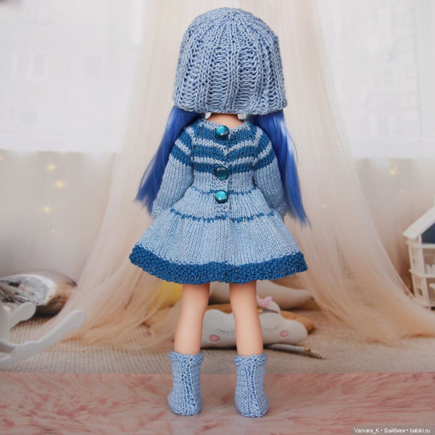 Комплект для Paola Reina 32 см, платье и сапожки, № 16 (фото 2)