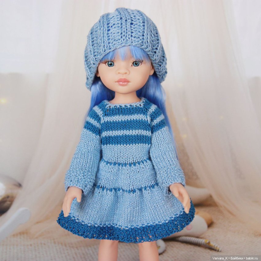Комплект для Paola Reina 32 см, платье и сапожки, № 16 (фото 6)