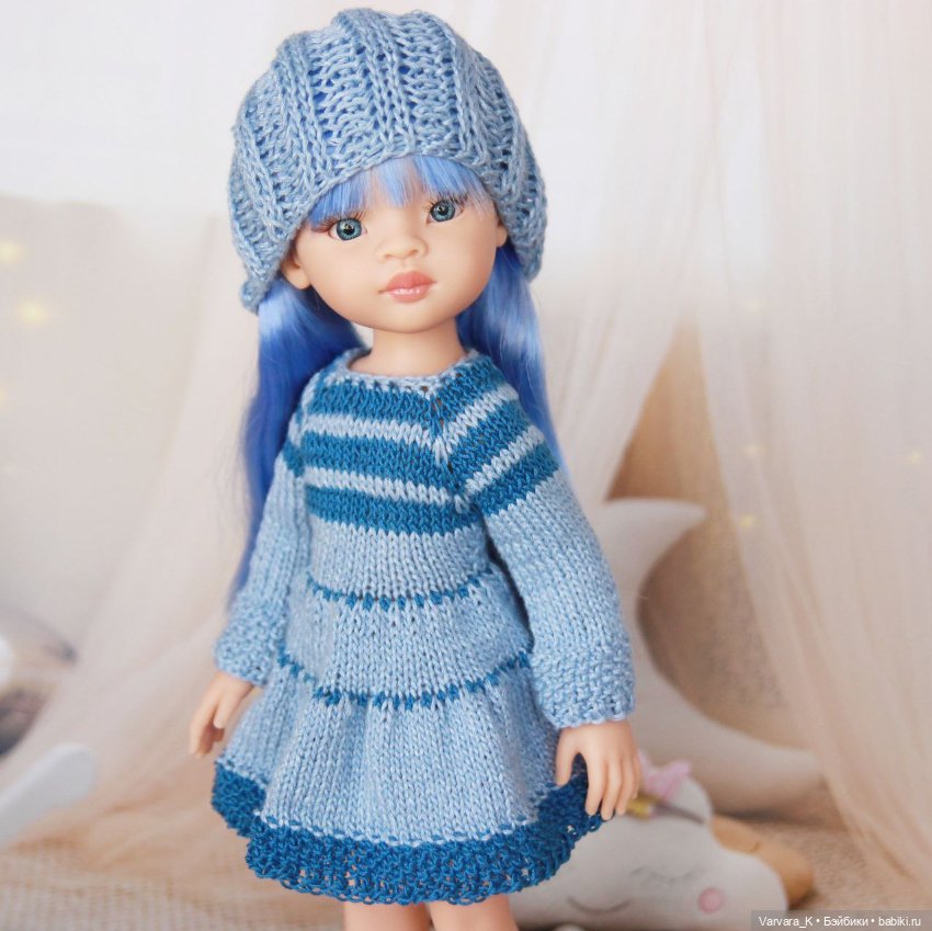 Комплект для Paola Reina 32 см, платье и сапожки, № 16 (фото 3)