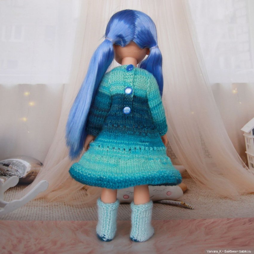 Комплект для Paola Reina 32 см, платье и сапожки, № 17 (фото 2)