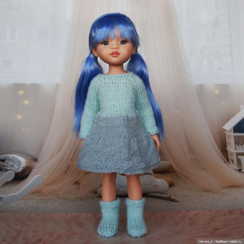 Комплект для Paola Reina 32 см, платье и сапожки, № 20 (фото 5)