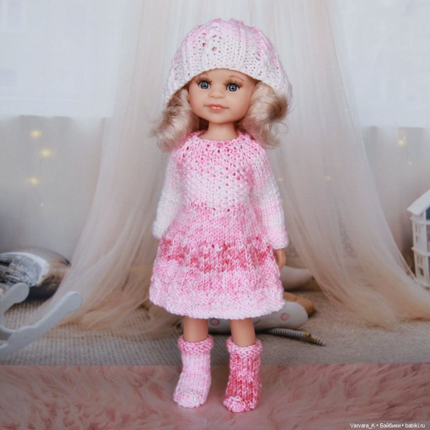 Комплект для Paola Reina 32 см, платье и сапожки, № 19 (фото 3)