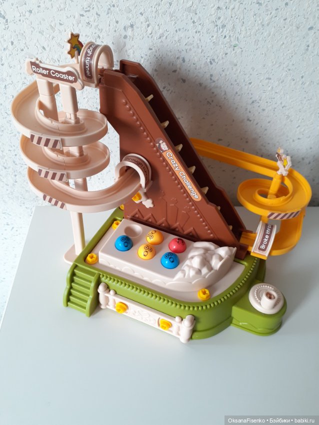 Игра Американские горки Crazy challenge