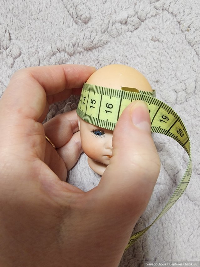 Маленькая антикварная головка для пупсика Арманд Марсель (фото 6)