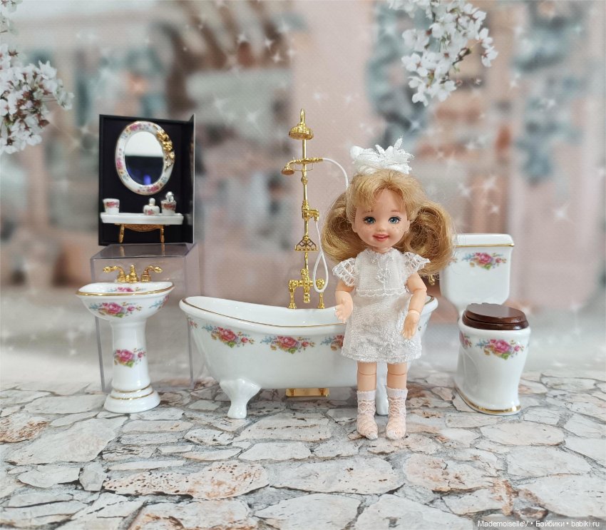 Ванная комната Dresden Rose от Reutter Porzellan (фото 3)