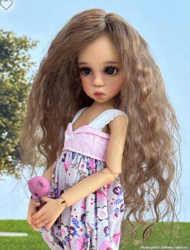 Паричок из козочки на Кайе Виггс мини (фото 6)