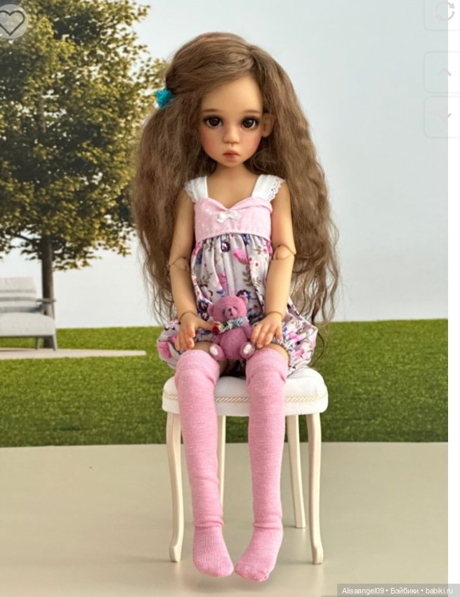 Паричок из козочки на Кайе Виггс мини (фото 2)