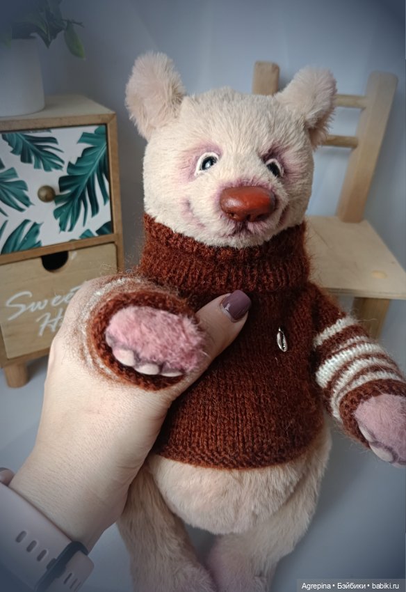 Мишка Мотя — Авторские игрушки (фото 6)