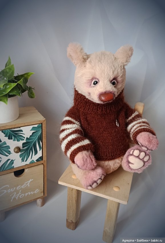 Мишка Мотя — Авторские игрушки (фото 3)